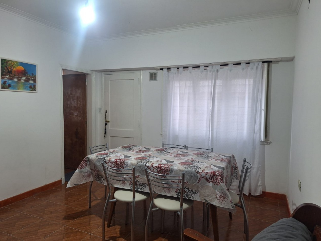 ALQUILER TEMPORAL DEPARTAMENTO 3 AMBIENTES ZONA POMPEYA. HASTA 5 PERSONAS.