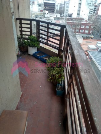 VENTA DEPARTAMENTO 2 AMBIENTES LATERAL CON BALCON  ZONA FACULTAD DERECHO