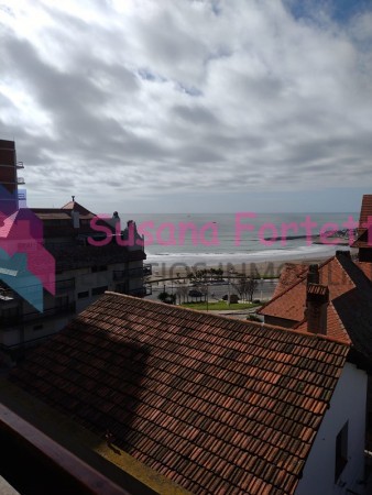 VENTA DEPARTAMENTO 3 AMBIENTES CON COCHERA Y BAULERA, VISTA LATERAL AL MAR